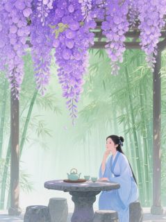 紫藤花开，纸短情长
