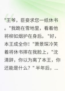 休书到手，摄政王疯了