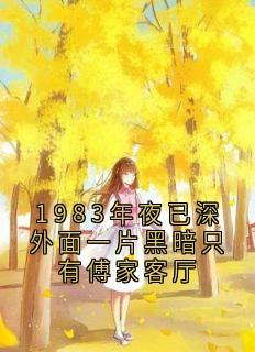 1983年夜已深外面一片黑暗只有傅家客厅