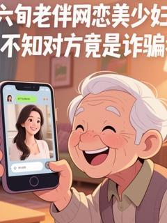 六旬老伴网恋美少妇，却不知对方竟是诈骗犯
