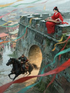 雨骤清屏销残酒