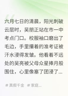 重生高考：我赢了假少爷