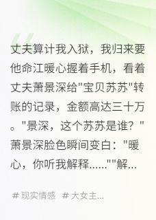 丈夫算计我入狱，我归来要他命