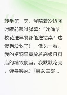 我啃着冷饭团时眼前飘过弹幕