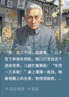 亲儿买奔驰，给我三千养老费